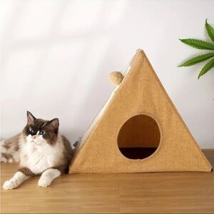 Cozy Triangle Cat Tent